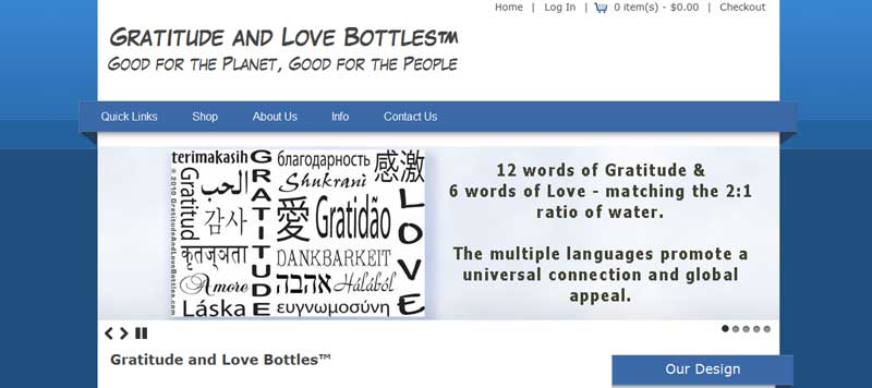Responsive E-Commerce site using Zen-cart.